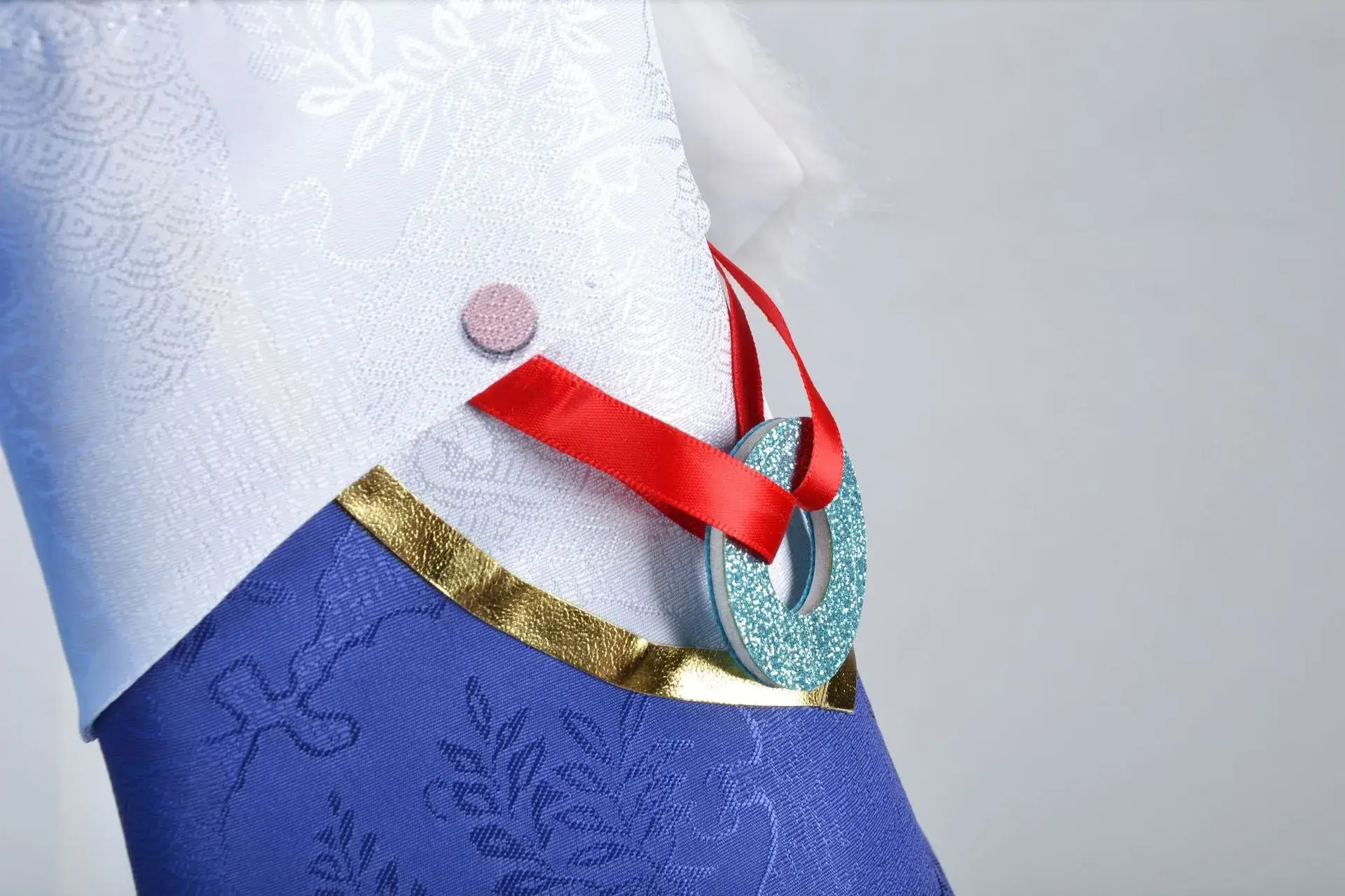 Bailu Cosplay Suit Blue White Dragon Girl Medical Costume — feature 11