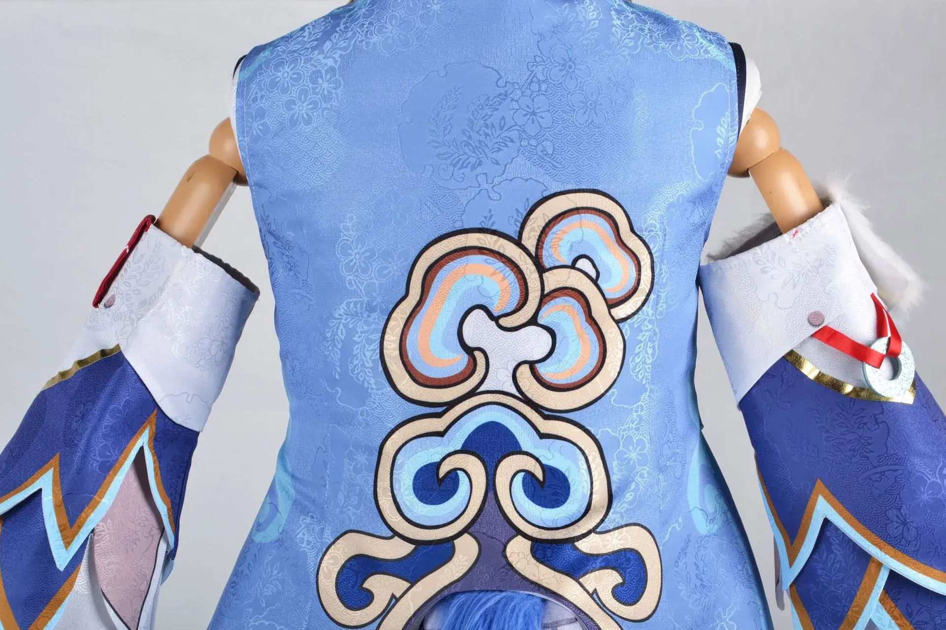 Bailu Cosplay Suit Blue White Dragon Girl Medical Costume — feature 12