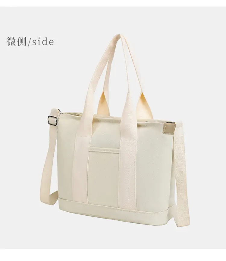 Women's Canvas Shoulder Bag Large Capacity Summer New Commuter — feature 34