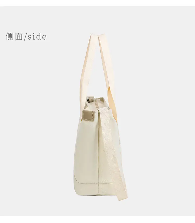 Women's Canvas Shoulder Bag Large Capacity Summer New Commuter — feature 35