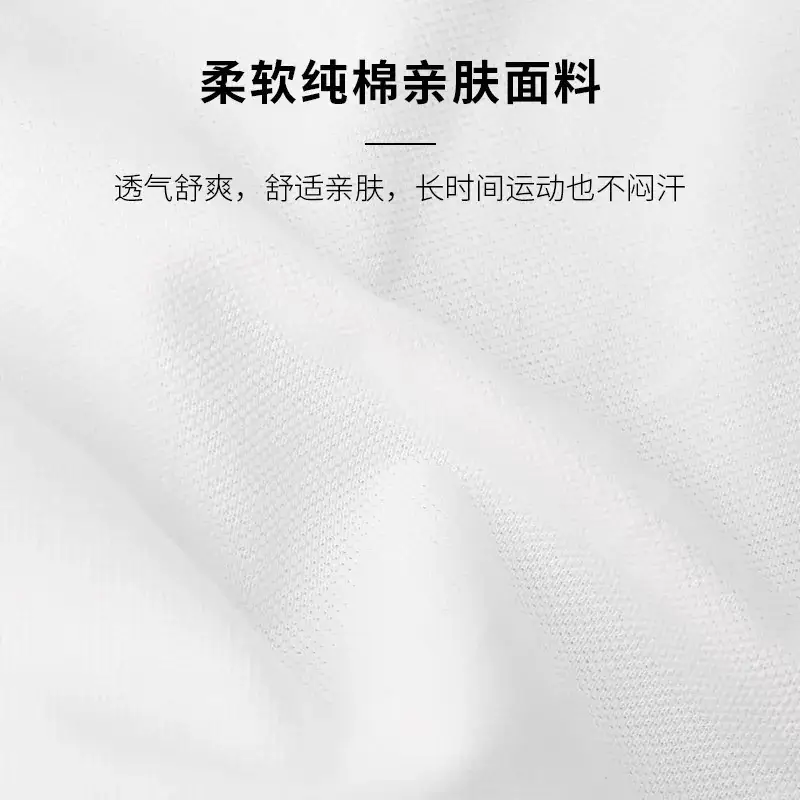 White Cotton Polo Shirt for Boys Girls Summer School Uniform - Image 5
