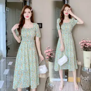 French Court Princess Floral Two-Piece Dress Women Summer — feature 13