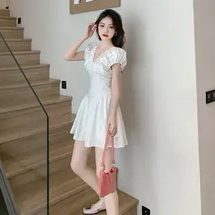 French Court Princess Floral Two-Piece Dress Women Summer — feature 21