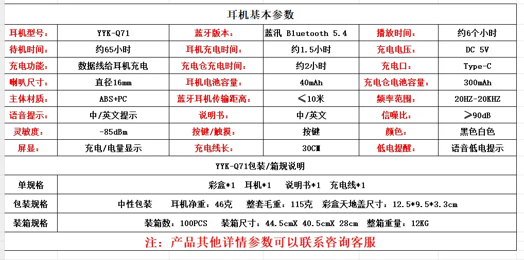 AI Translation Clip-On Bluetooth Headset Q71 β feature 5