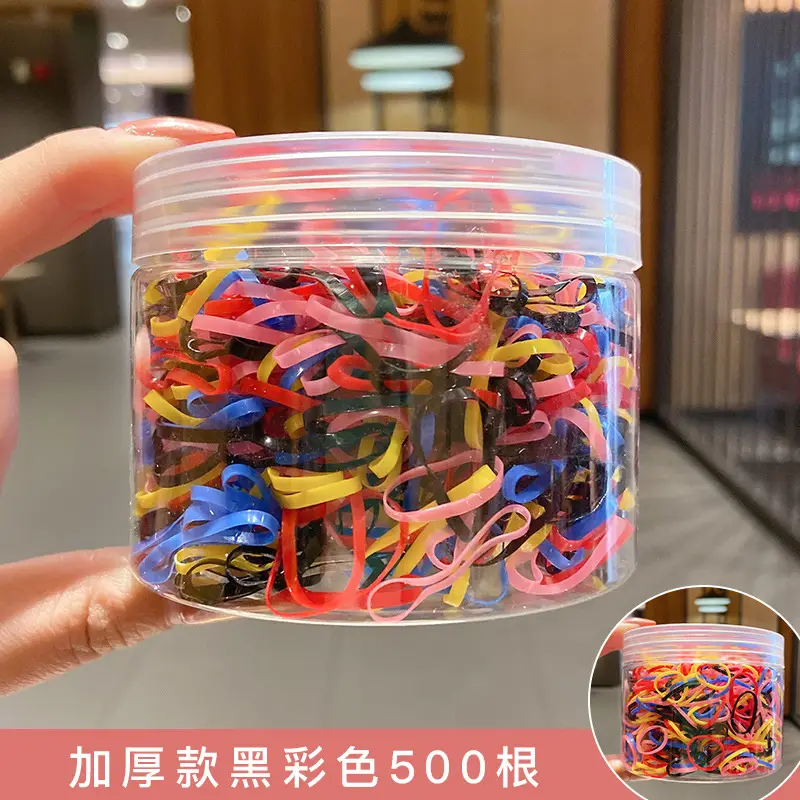 High Elasticity Rubber Hair Band for Women - Image 20