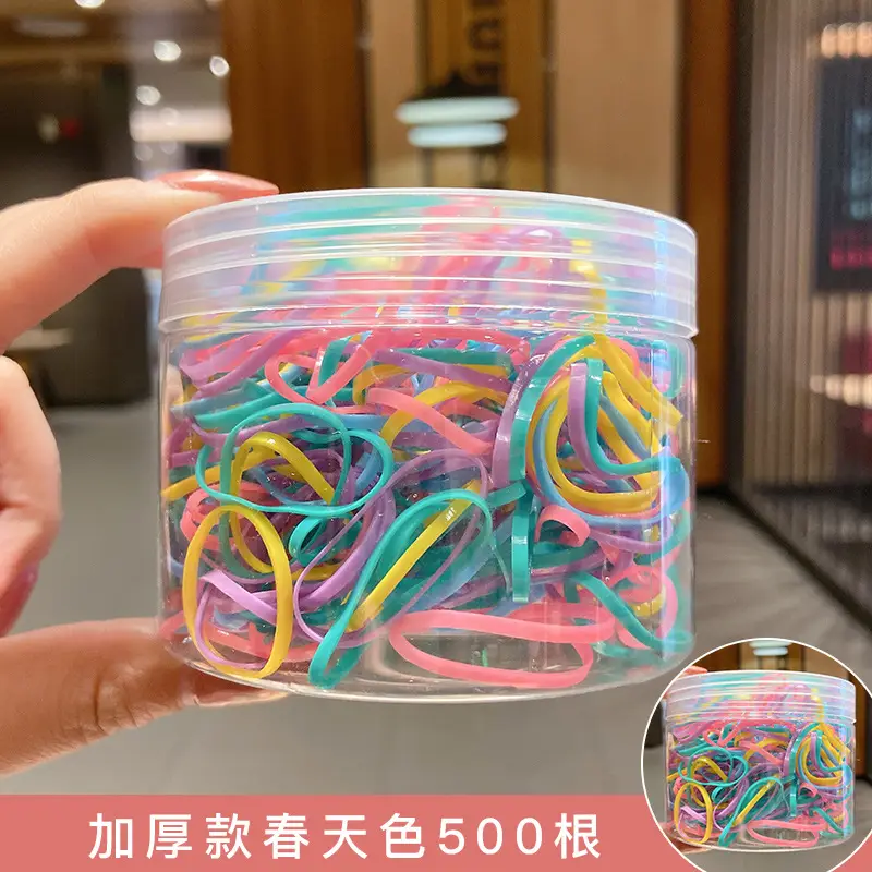 High Elasticity Rubber Hair Band for Women - Image 21