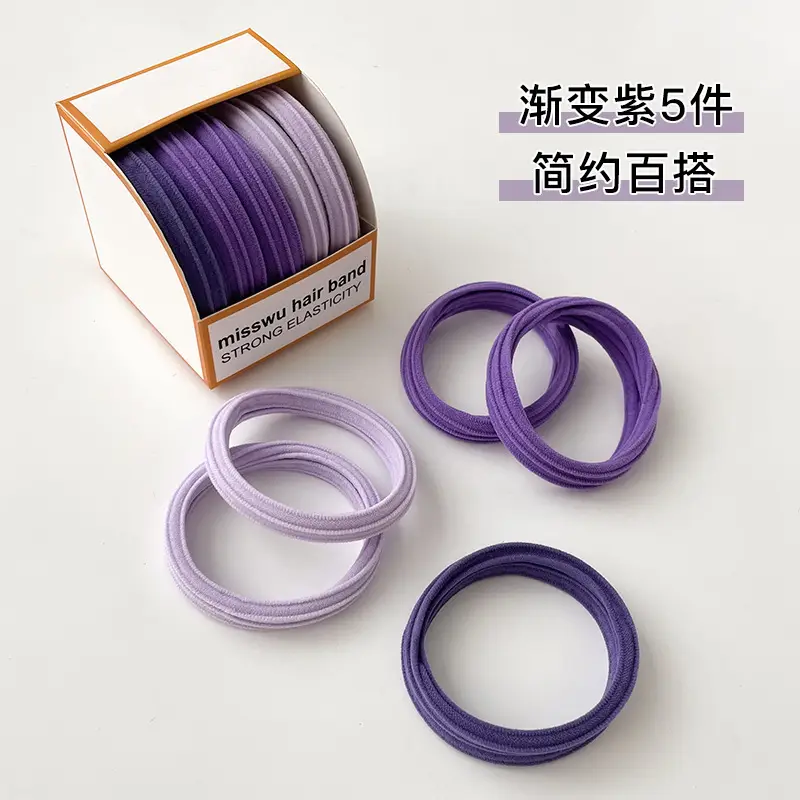 High Elasticity Rubber Hair Band for Women - Image 53