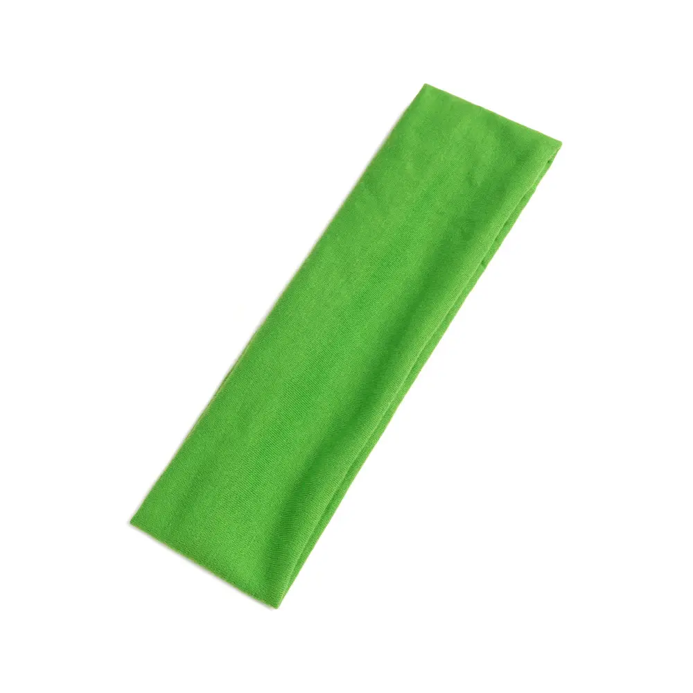 European & American 6cm Wide Simple Basic Pure Color Sports Yoga Headband Running Antiperspirant Sweat-Absorbent Headband for Men and Women - Image 12