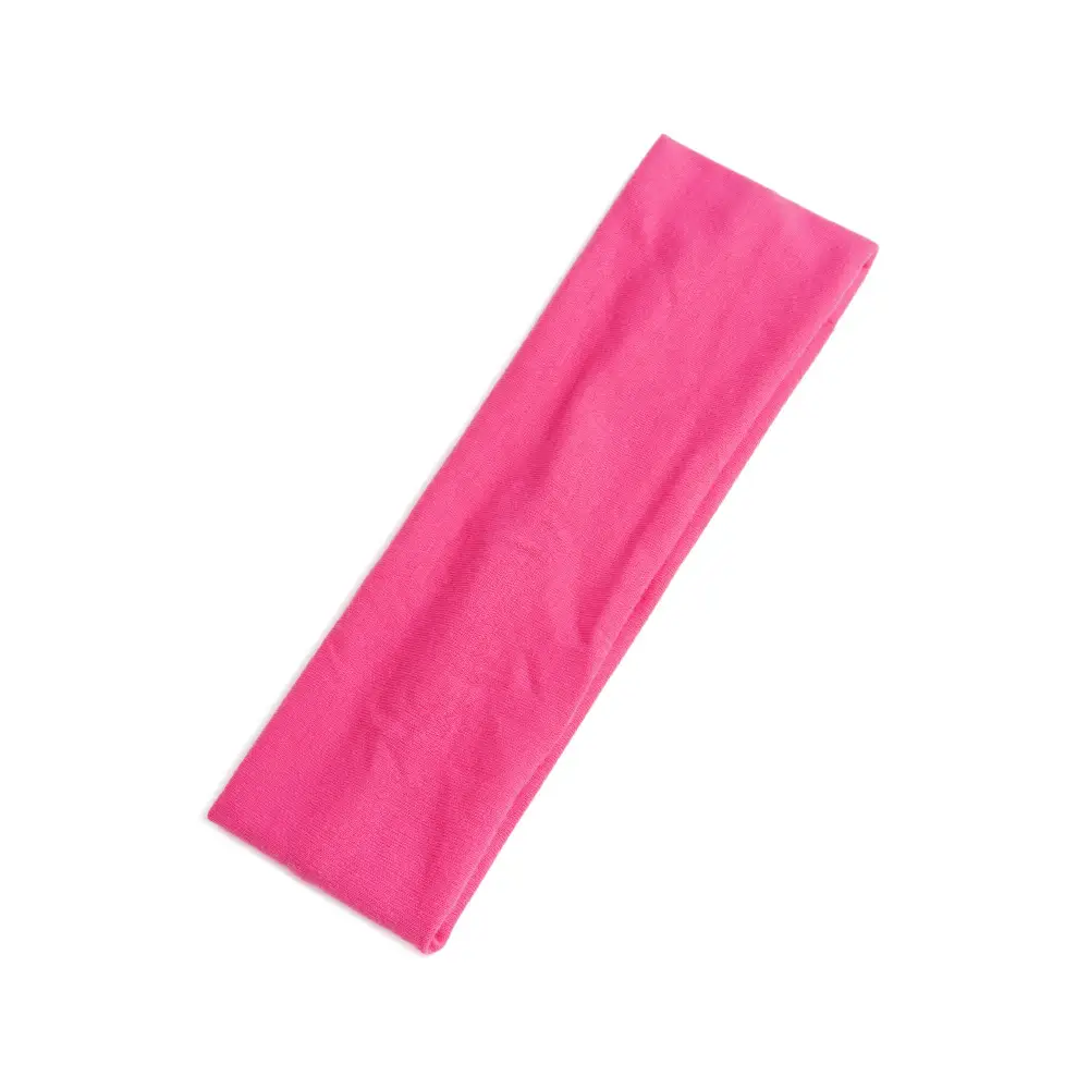 European & American 6cm Wide Simple Basic Pure Color Sports Yoga Headband Running Antiperspirant Sweat-Absorbent Headband for Men and Women - Image 13
