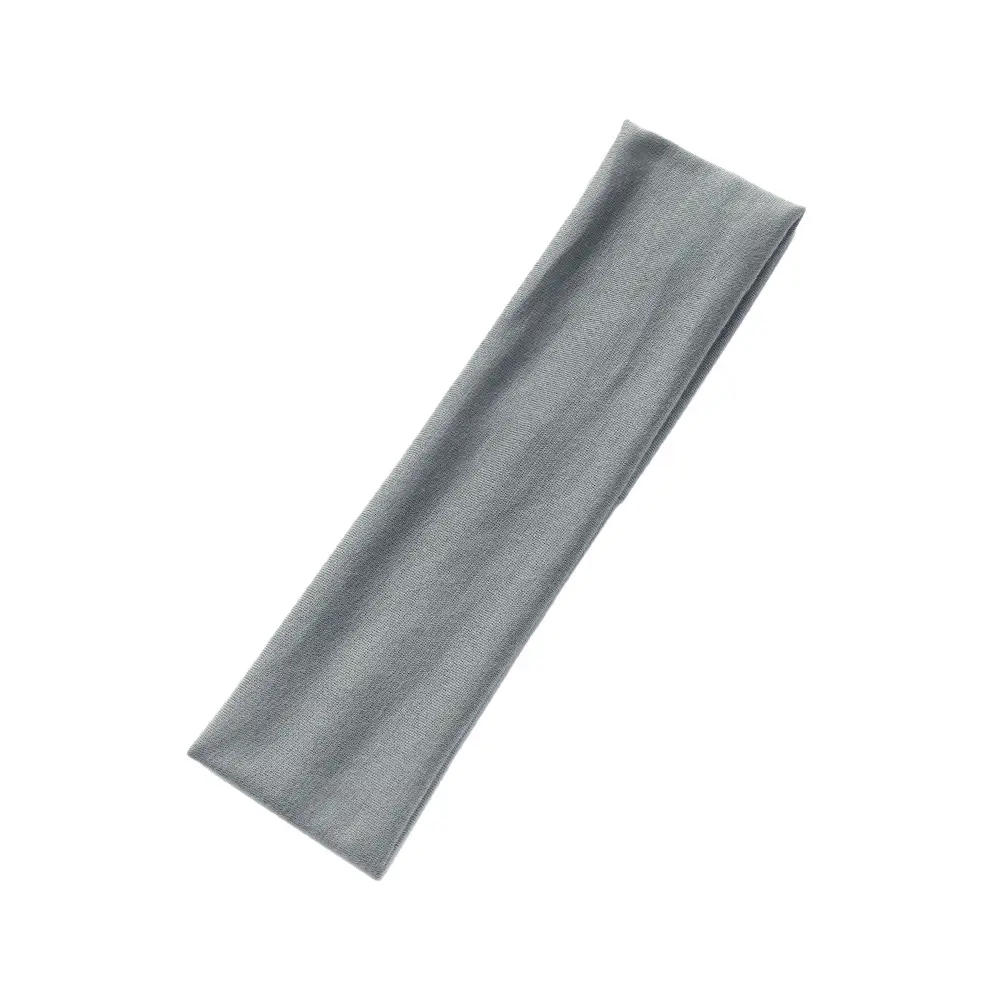 European & American 6cm Wide Simple Basic Pure Color Sports Yoga Headband Running Antiperspirant Sweat-Absorbent Headband for Men and Women - Image 21