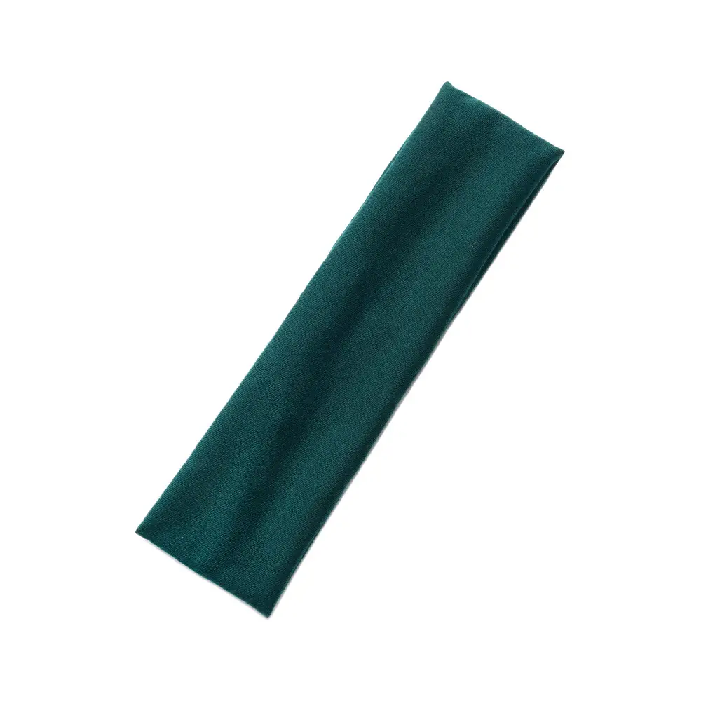 European & American 6cm Wide Simple Basic Pure Color Sports Yoga Headband Running Antiperspirant Sweat-Absorbent Headband for Men and Women - Image 25