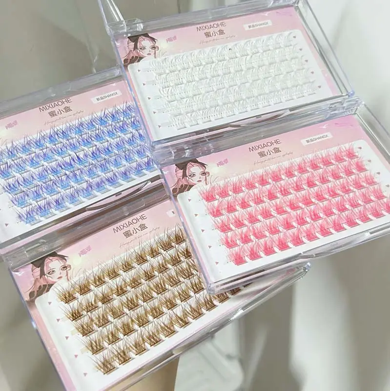 Honey Small Box Color Play False Eyelashes Cluster — feature 20