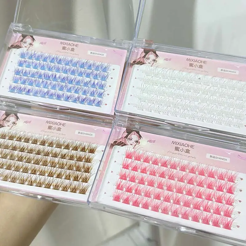 Honey Small Box Color Play False Eyelashes Cluster — feature 21