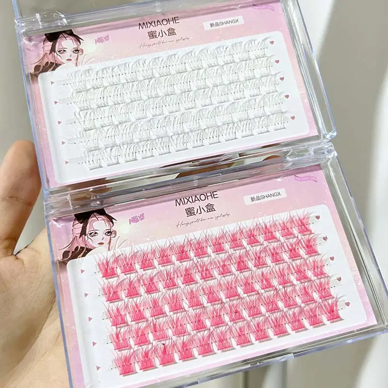 Honey Small Box Color Play False Eyelashes Cluster — feature 23