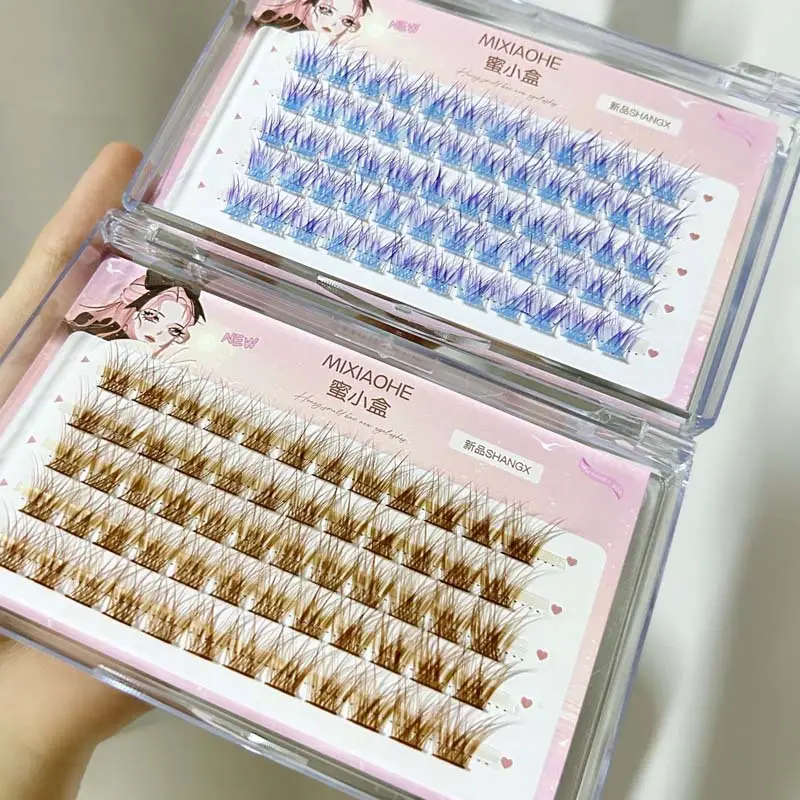 Honey Small Box Color Play False Eyelashes Cluster — feature 25
