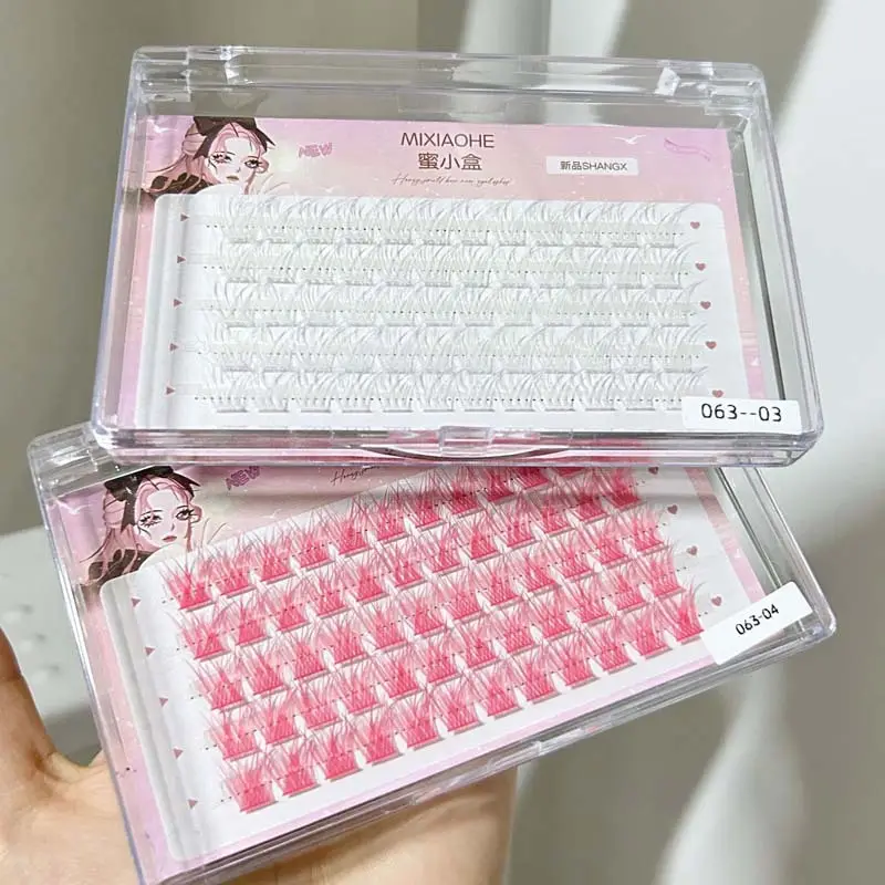 Honey Small Box Color Play False Eyelashes Cluster — feature 27