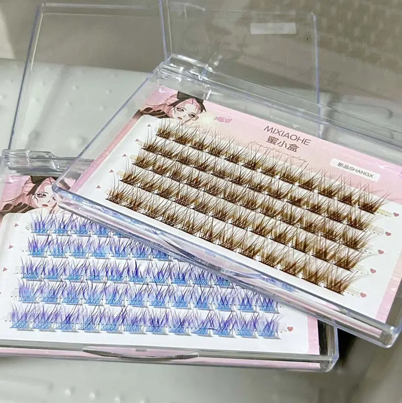 Honey Small Box Color Play False Eyelashes Cluster — feature 32
