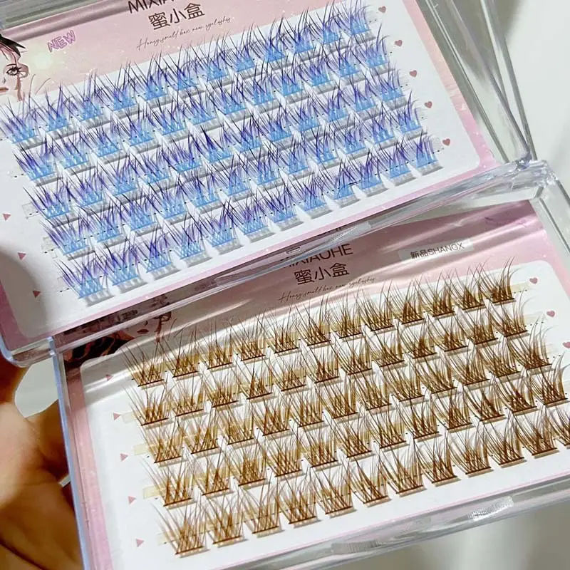 Honey Small Box Color Play False Eyelashes Cluster — feature 33