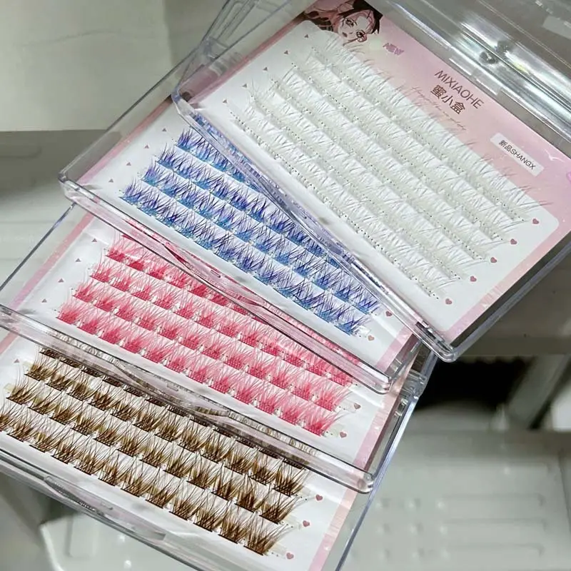 Honey Small Box Color Play False Eyelashes Cluster — feature 36