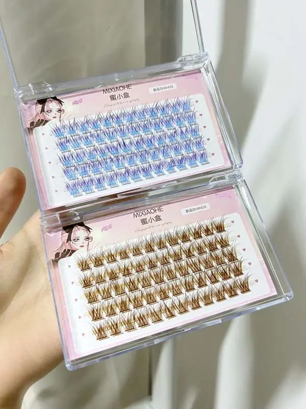 Honey Small Box Color Play False Eyelashes Cluster — feature 44