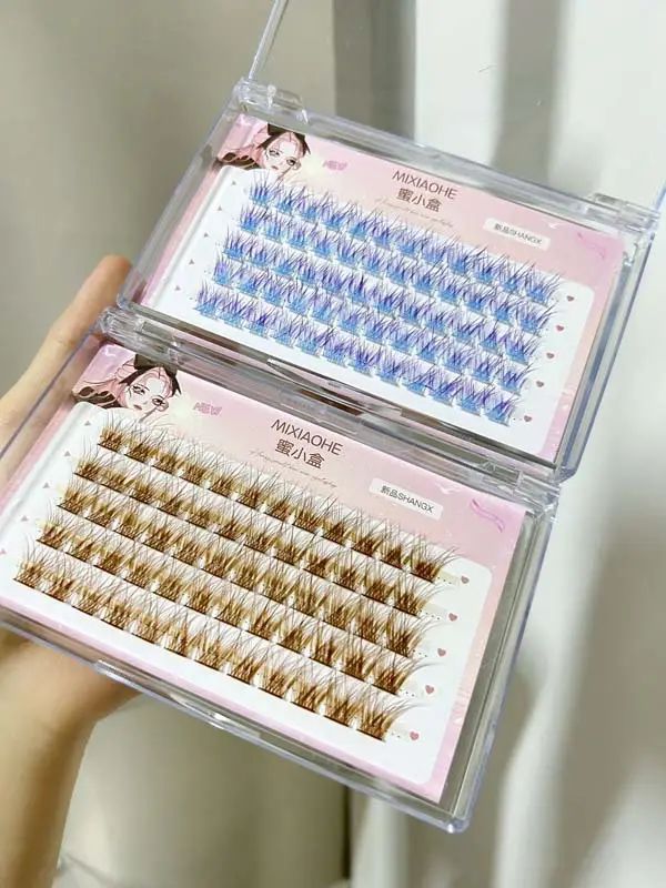 Honey Small Box Color Play False Eyelashes Cluster — feature 45
