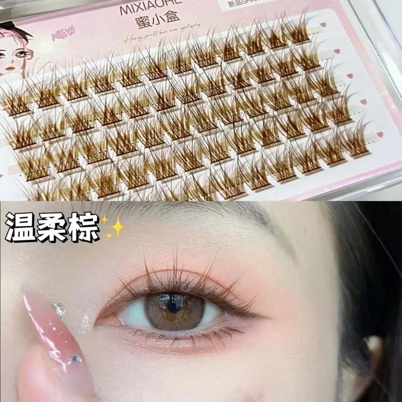 Honey Small Box Color Play False Eyelashes Cluster — feature 56