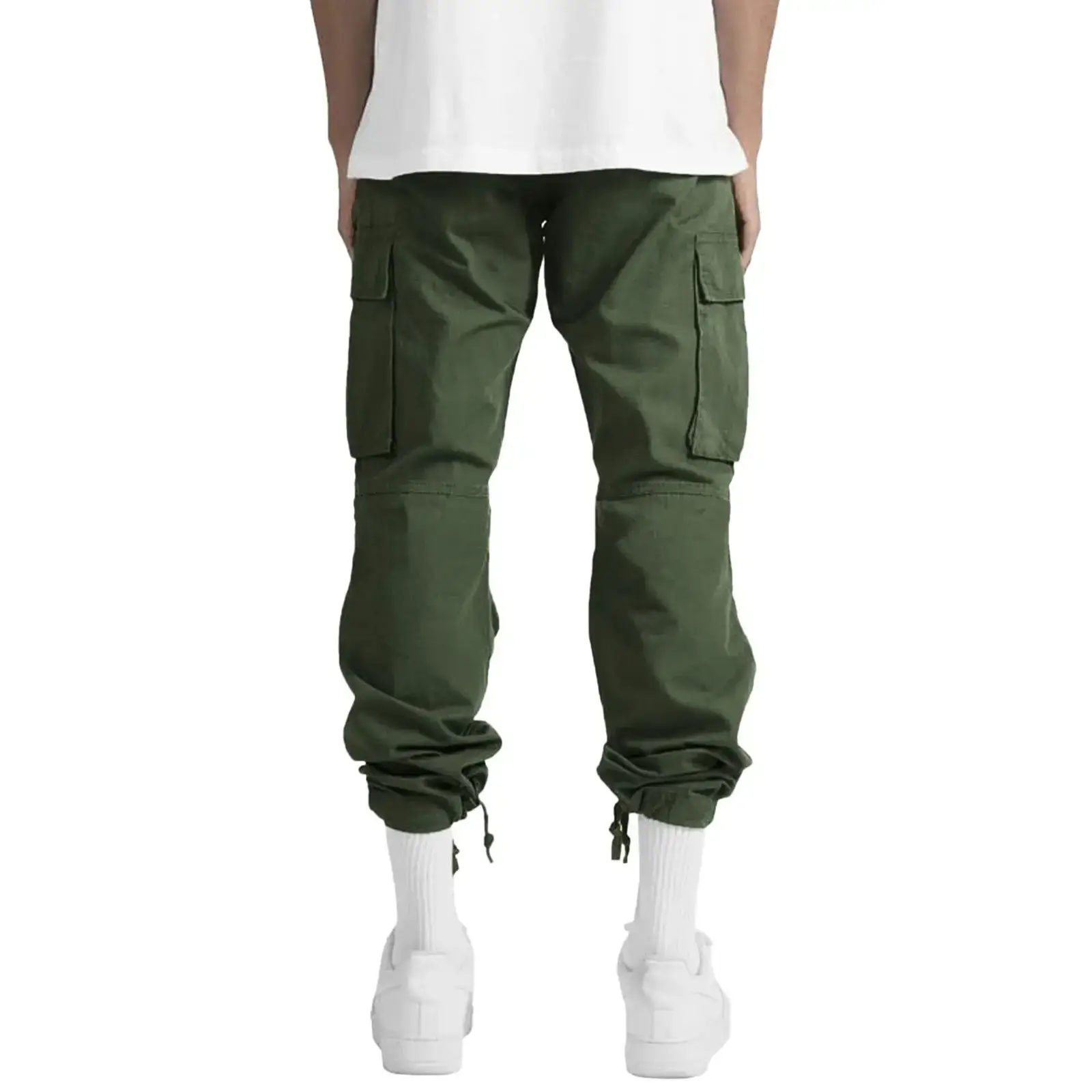 2022 Men's Crane Drawstring Pocket Pants Tan — feature 15