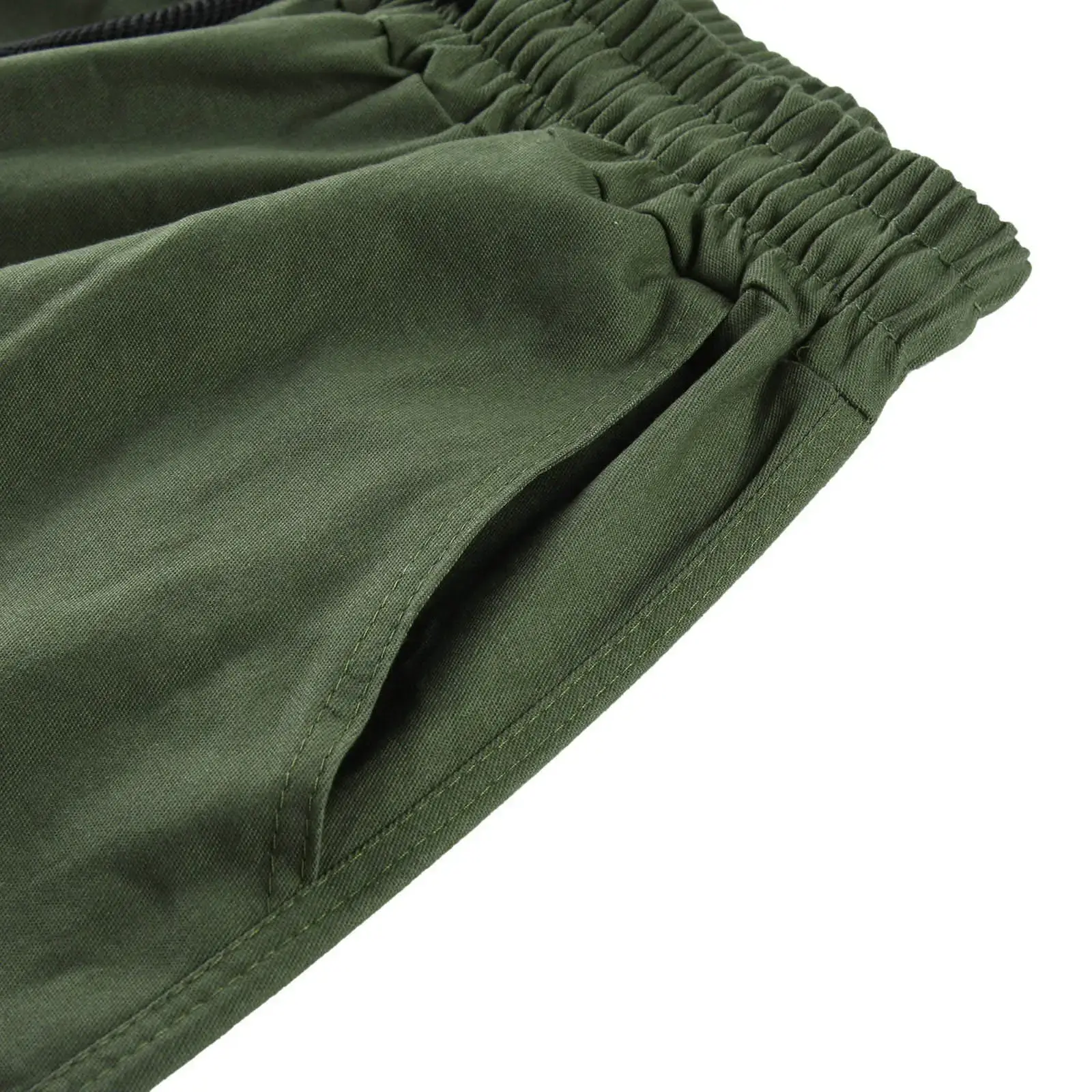 2022 Men's Crane Drawstring Pocket Pants Tan — feature 17