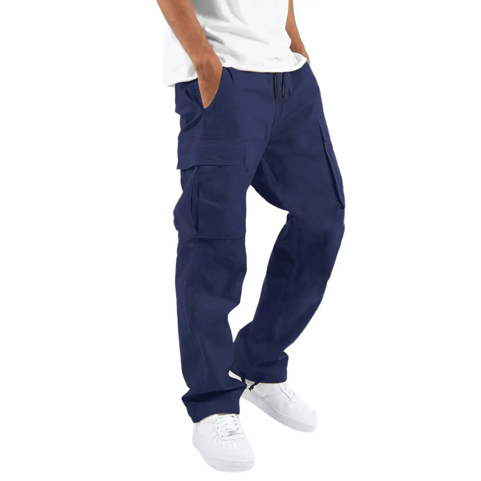 2022 Men's Crane Drawstring Pocket Pants Tan — feature 31