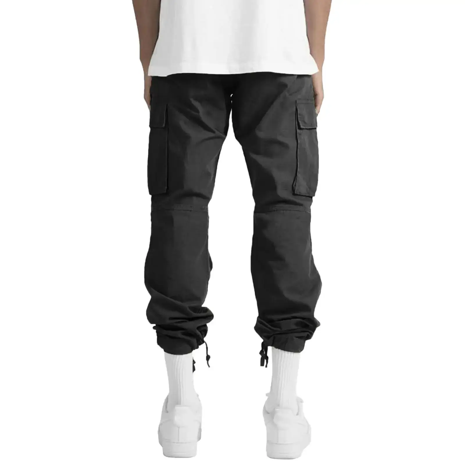 2022 Men's Crane Drawstring Pocket Pants Tan — feature 6
