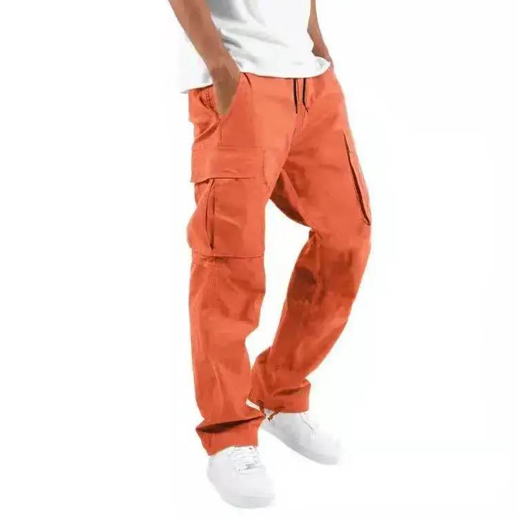2022 Men's Crane Drawstring Pocket Pants Tan - Image 10