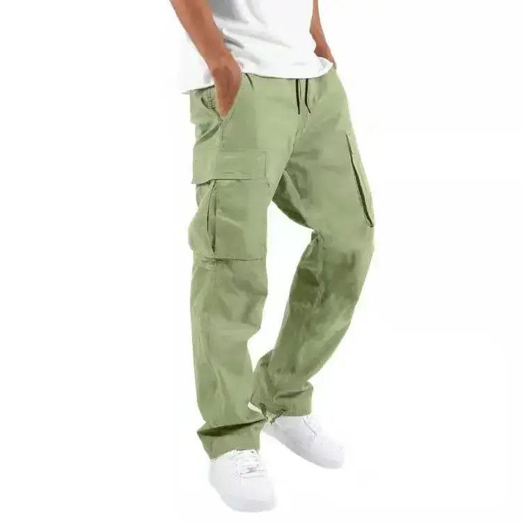 2022 Men's Crane Drawstring Pocket Pants Tan - Image 13