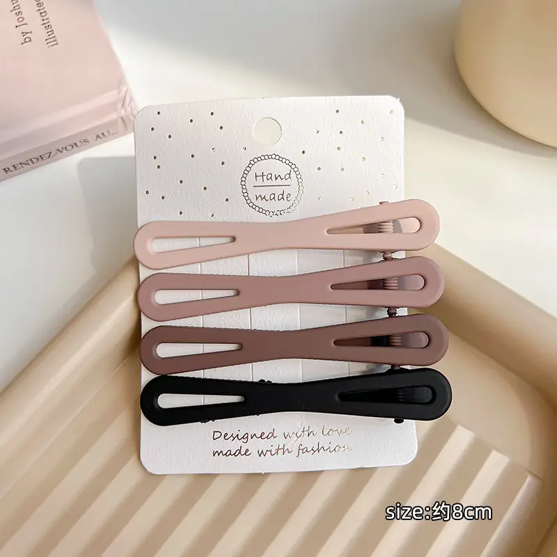 Women's Hollow Hair Clip Pink Rose Gold 3-Pack - Image 16