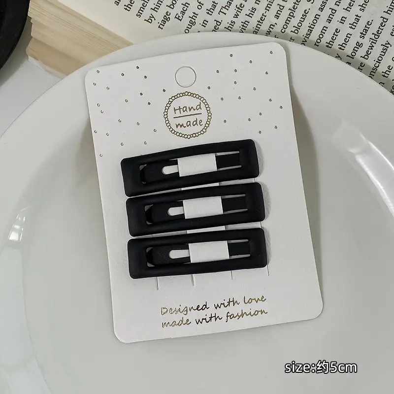 Women's Hollow Hair Clip Pink Rose Gold 3-Pack - Image 24
