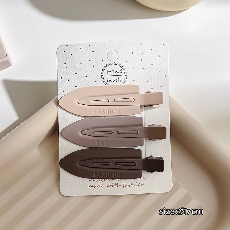 Women's Hollow Hair Clip Pink Rose Gold 3-Pack - Image 5