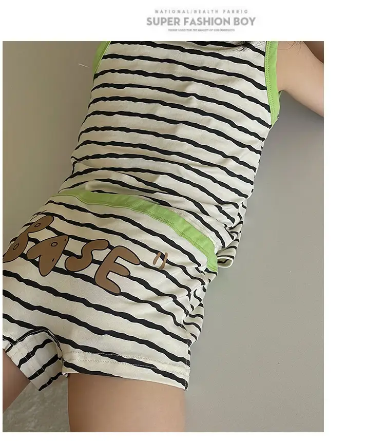 Three-Piece Printed Underwear Set for Girls & Boys — feature 4
