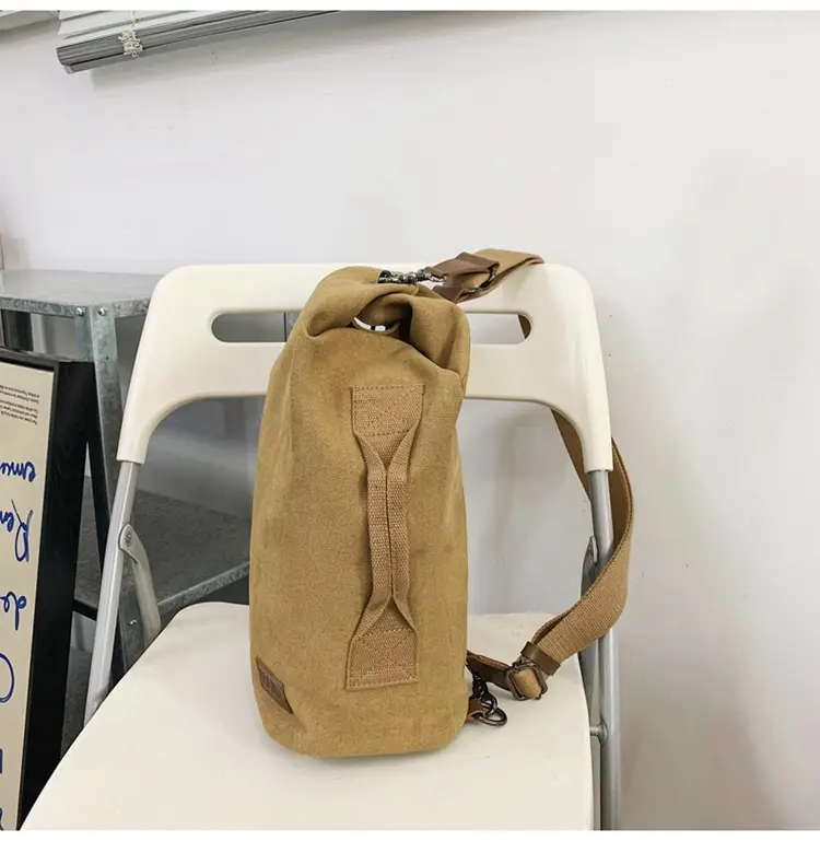 Women Canvas Crossbody Bag Vintage Hong Kong Style Large Capacity — feature 15