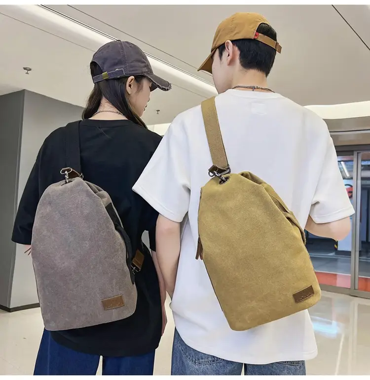 Women Canvas Crossbody Bag Vintage Hong Kong Style Large Capacity — feature 24