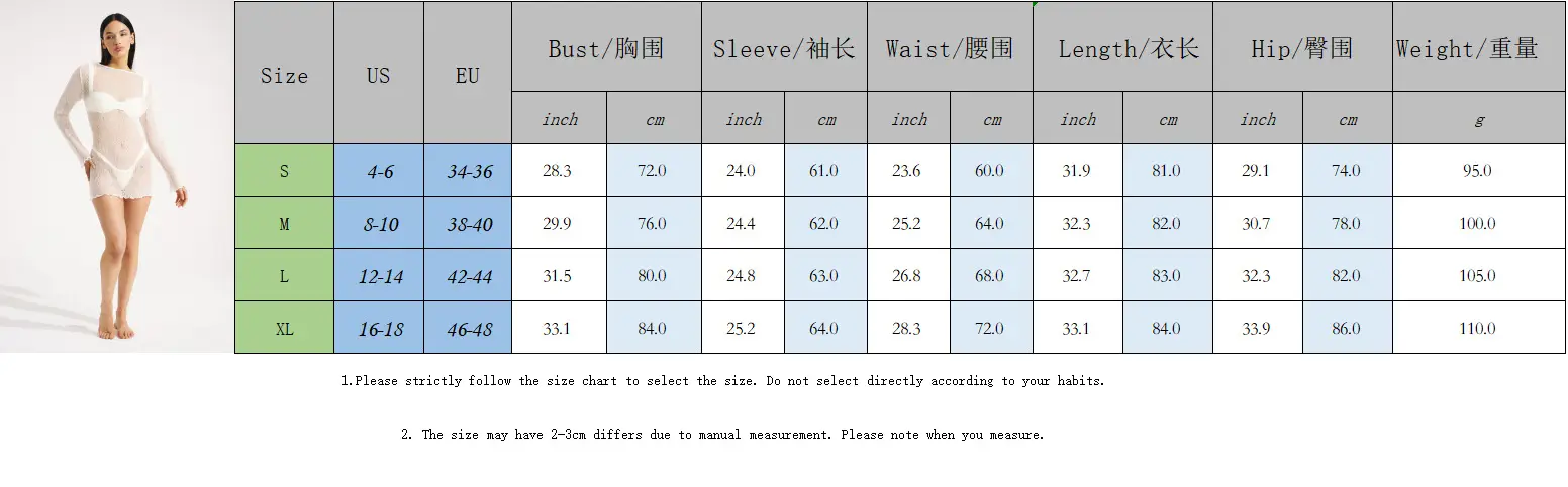 2025 Summer Cross Border Knitted Hollow Beach Skirt Blouse — feature 4