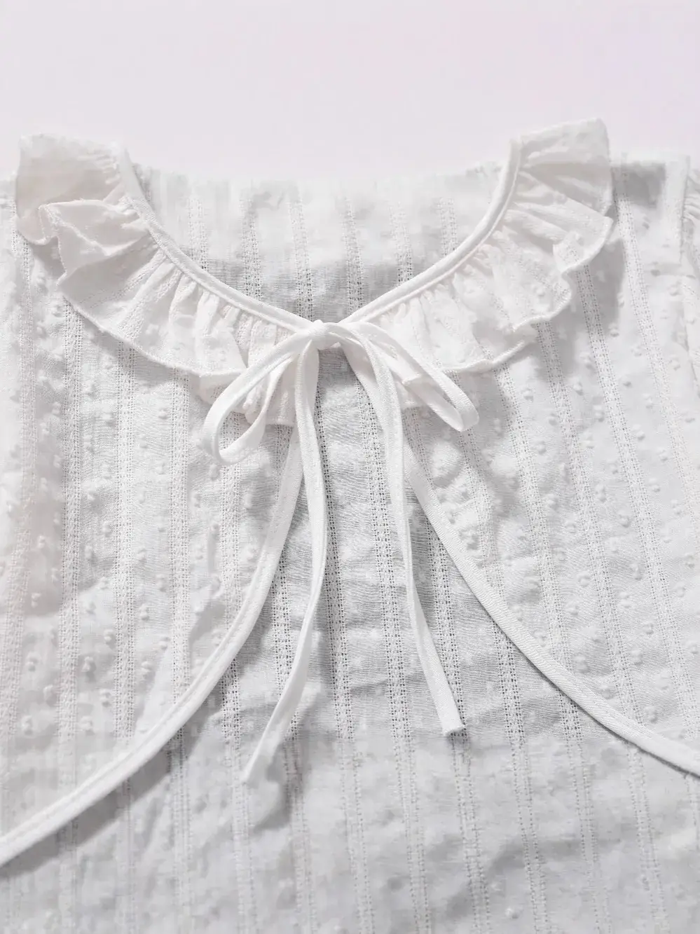 New Girl's White Thin Sunscreen Shawl Small - Image 5