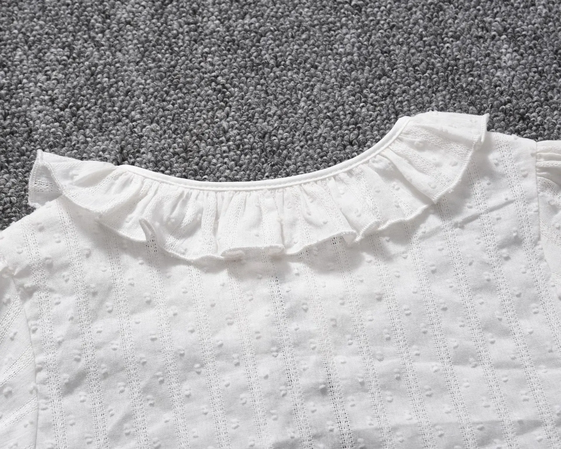New Girl's White Thin Sunscreen Shawl Small — feature 8