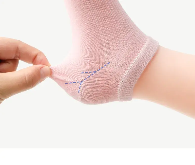 Girls' Cotton Boat Socks Medium Large Summer — feature 26