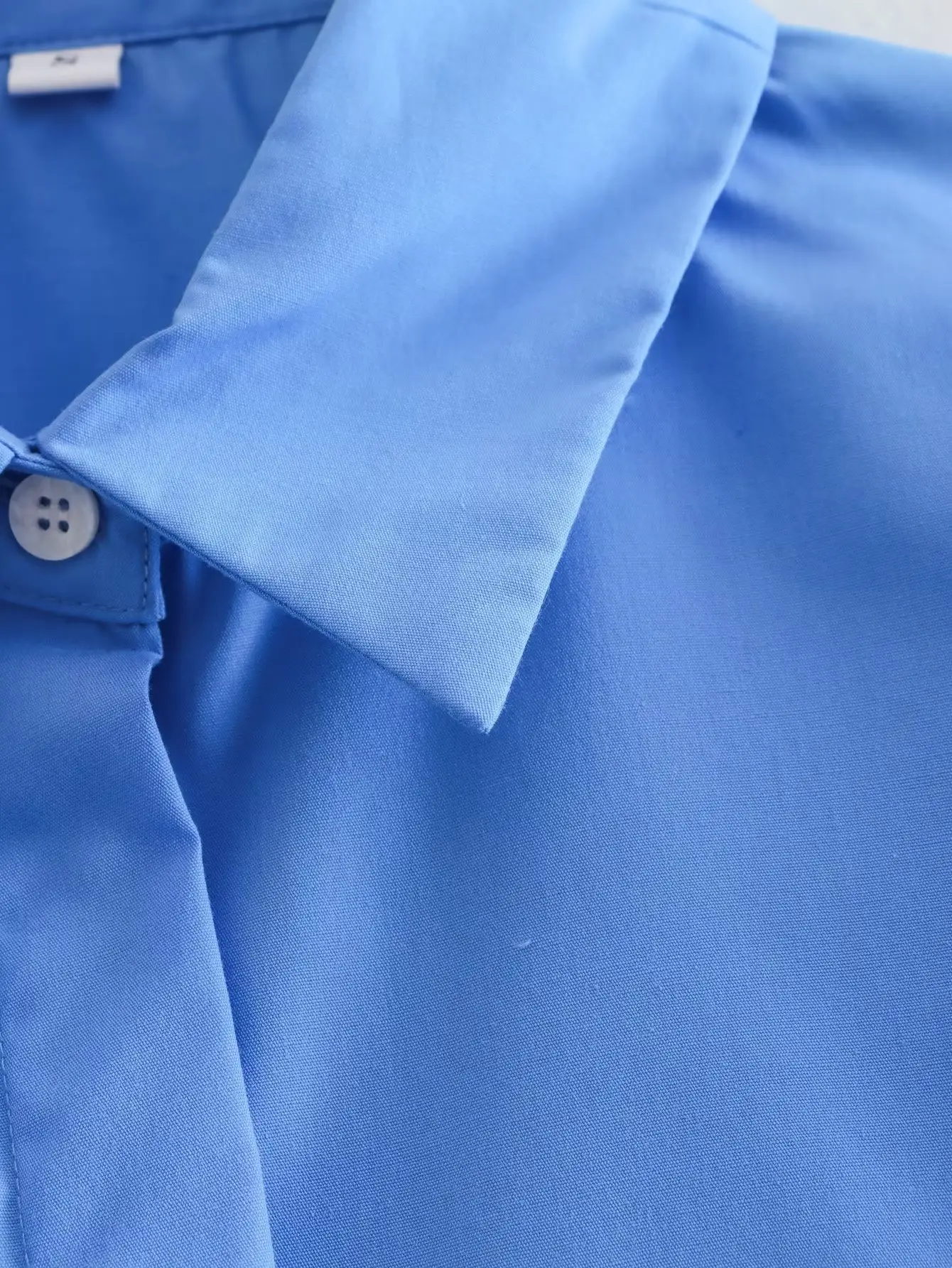 Women's White Lapel Shirt with Gray Pants 2023 — feature 15