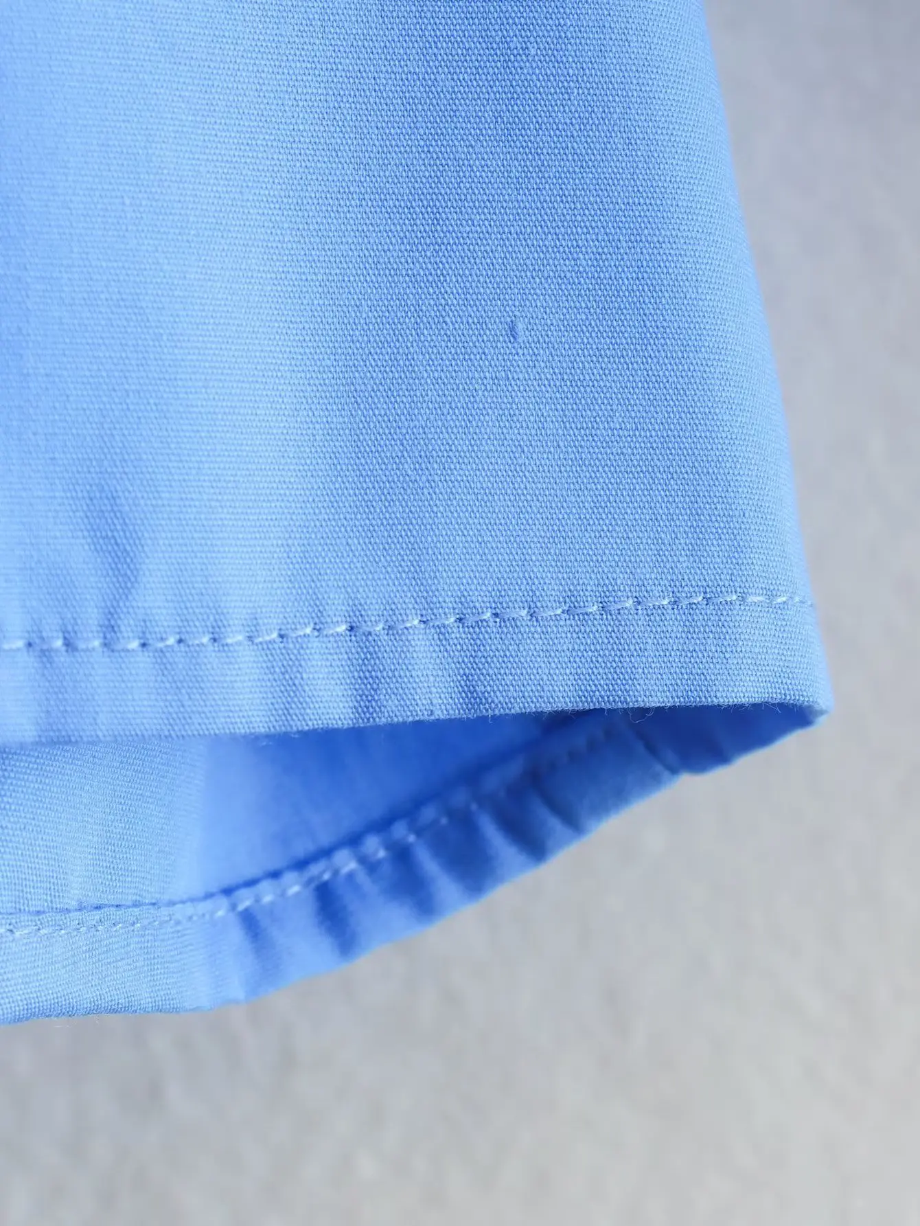 Women's White Lapel Shirt with Gray Pants 2023 — feature 18