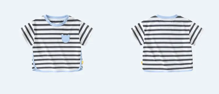 Doodle Baby Suit Pink Shorts T-shirt Summer Two-piece — feature 20