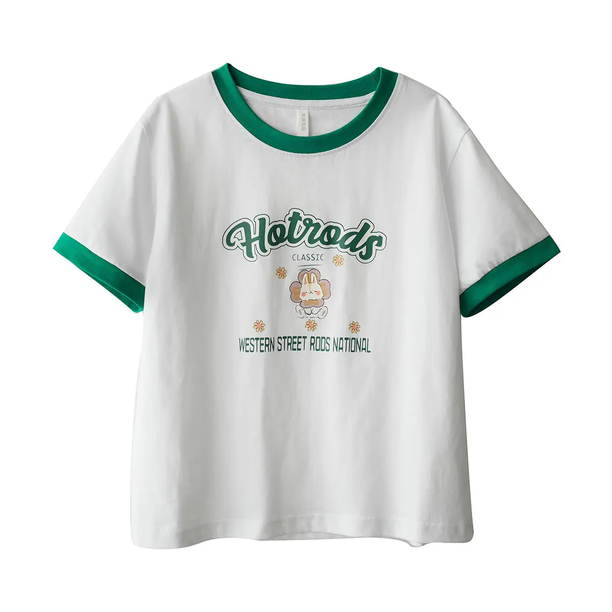 Hotrod's Cartoon Cotton T-Shirt for Boys Girls Large - Image 7