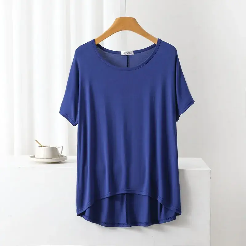 White Slimming T-Shirt for Girls Large Size - Image 14
