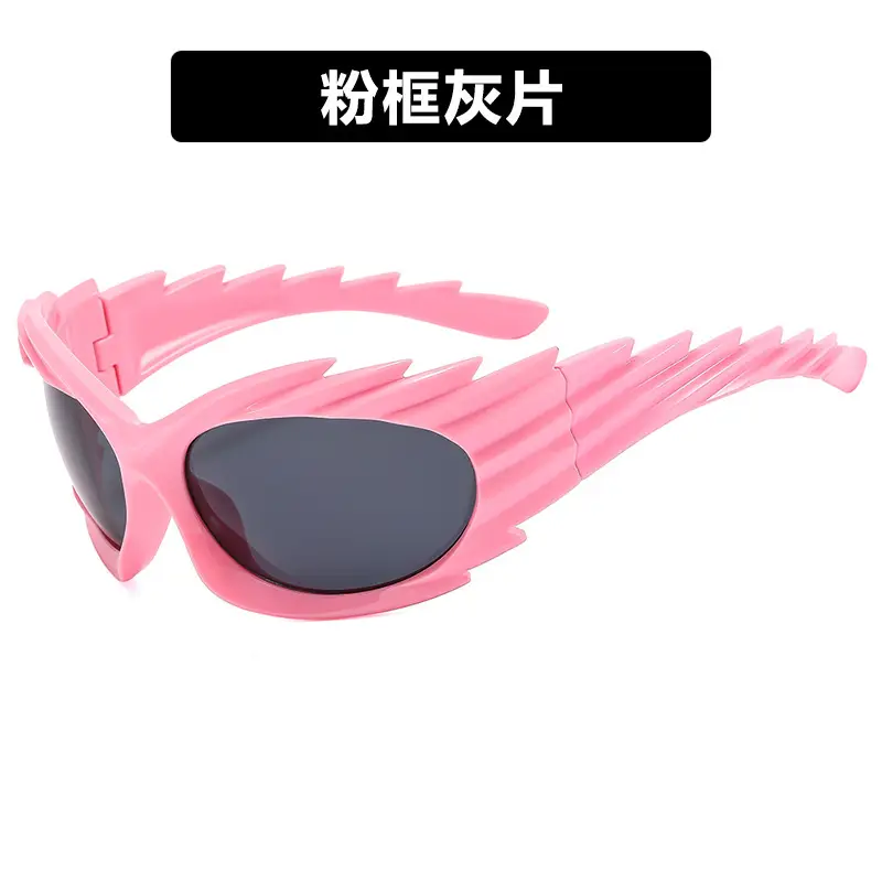Kedun Barbed Sunglasses Y2K European Style - Image 4