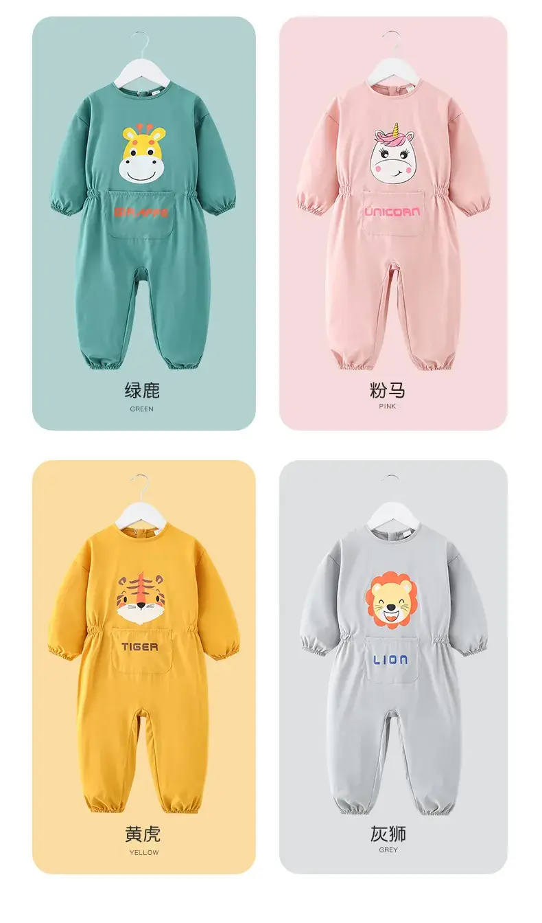 Red Cat Print Baby Onesie for Kids Autumn Winter — feature 12