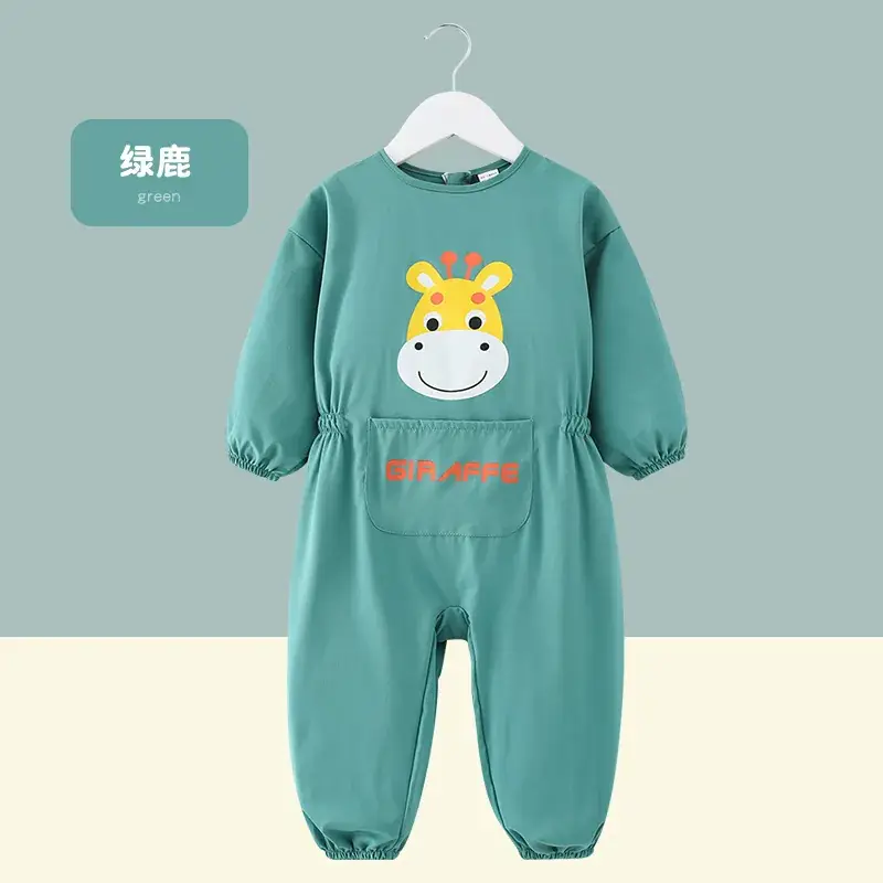 Red Cat Print Baby Onesie for Kids Autumn Winter - Image 2